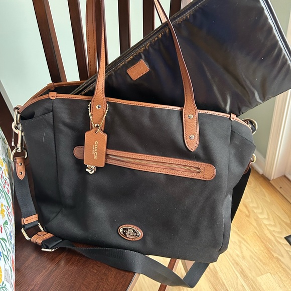Coach Diaper Bag - Picture 1 of 5